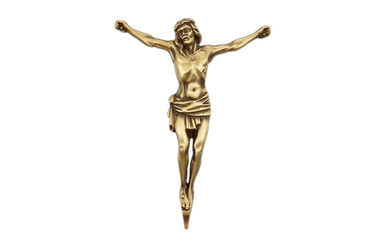 Decoração TD021 da lápide de Cristo na dimensão de bronze do material 290*220mm